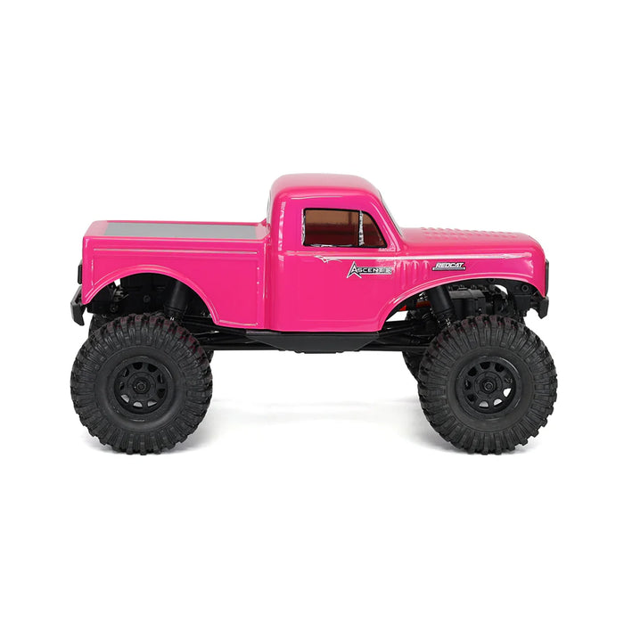 Redcat Ascent-18 High Steer 1/18 4WD Rock Crawler (Pink) - RER43484