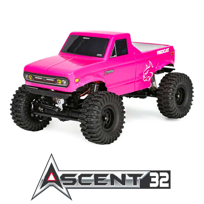 Redcat Ascent-32 4WD RTR 1/32 Rock Crawler (Pink) - RER40393
