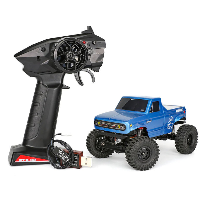 Redcat Ascent-32 4WD RTR 1/32 Rock Crawler (Blue) - RER40392