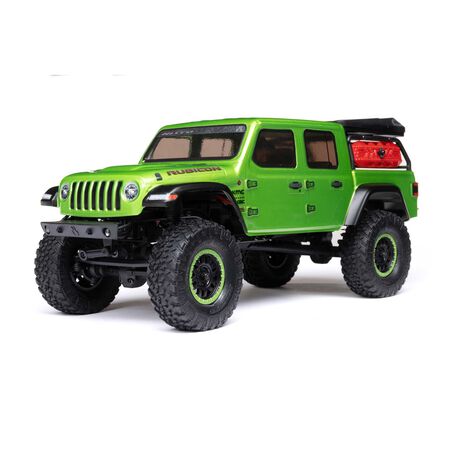 Axial 1/24 SCX24 Jeep JT Gladiator 4WD Rock Crawler Brushed RTR, Green - AXI00005V2T3