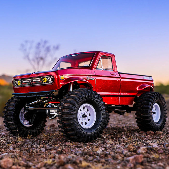 Redcat Ascent 1/10 Brushed Electric Rock Crawler (Red) (1-Peice Body) - RER22767