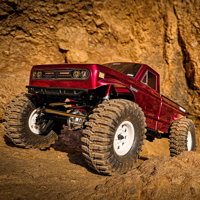 Redcat Ascent 1/10 Brushed Electric Rock Crawler (Red) (1-Peice Body) - RER22767