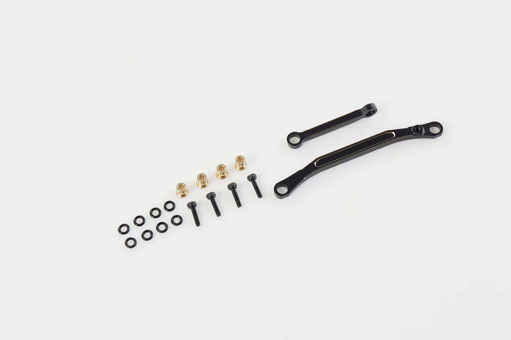 FCX24 Brass Steering Linkage Set (Black) - C3135