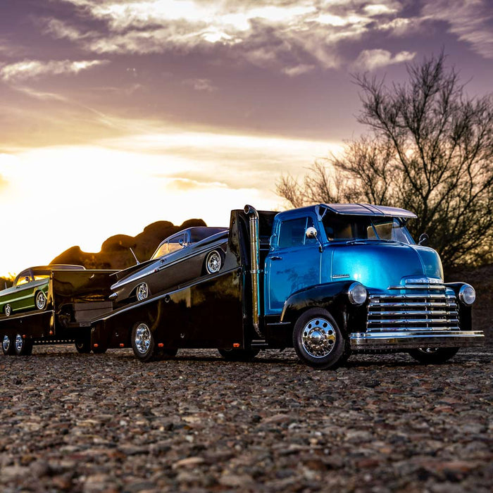 Redcat Custom Hauler - 1953 Chevrolet Cab Over Engine (Blue) - RER22769