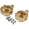 Hot Racing Brass Front Steering Knuckle AW SCX24 AX24 - HRAAXTF21HAW