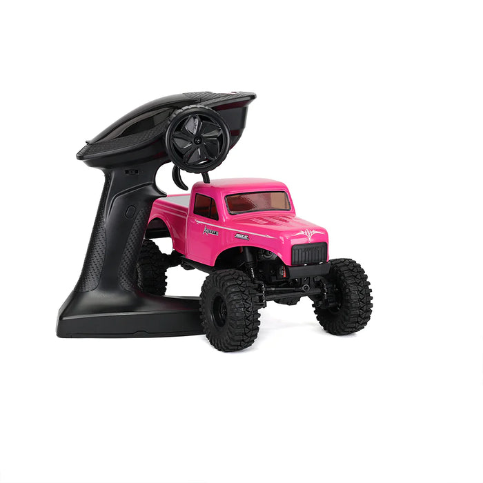 Redcat Ascent-18 High Steer 1/18 4WD Rock Crawler (Pink) - RER43484