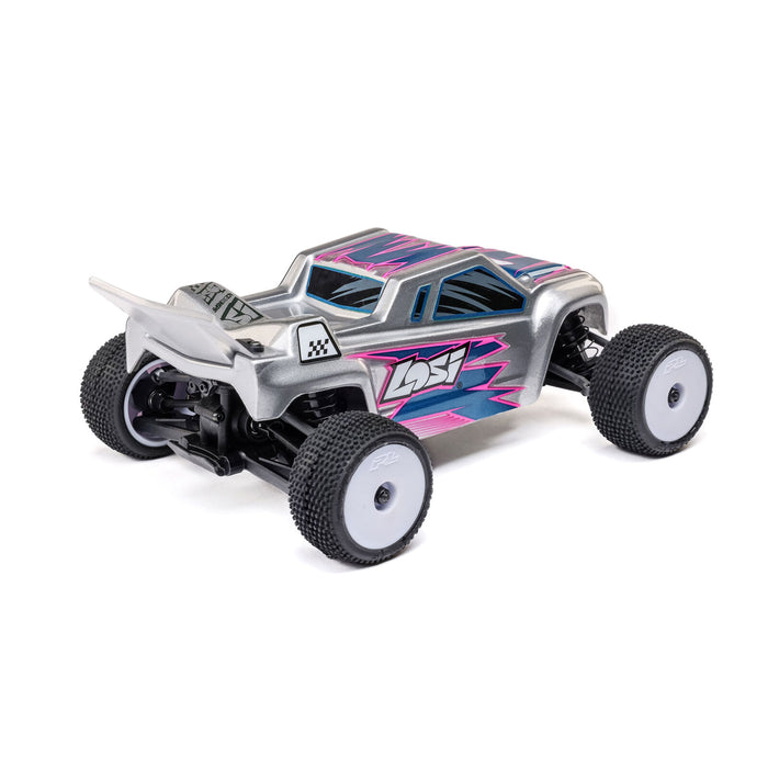 Losi 1/24 Micro-T 2WD Truck RTR (Silver) - LOS-1392T2