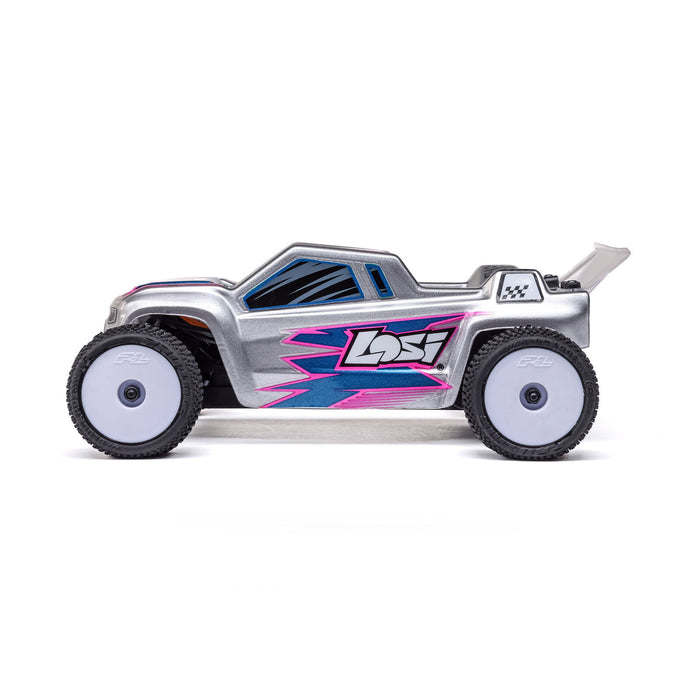 Losi 1/24 Micro-T 2WD Truck RTR (Silver) - LOS-1392T2