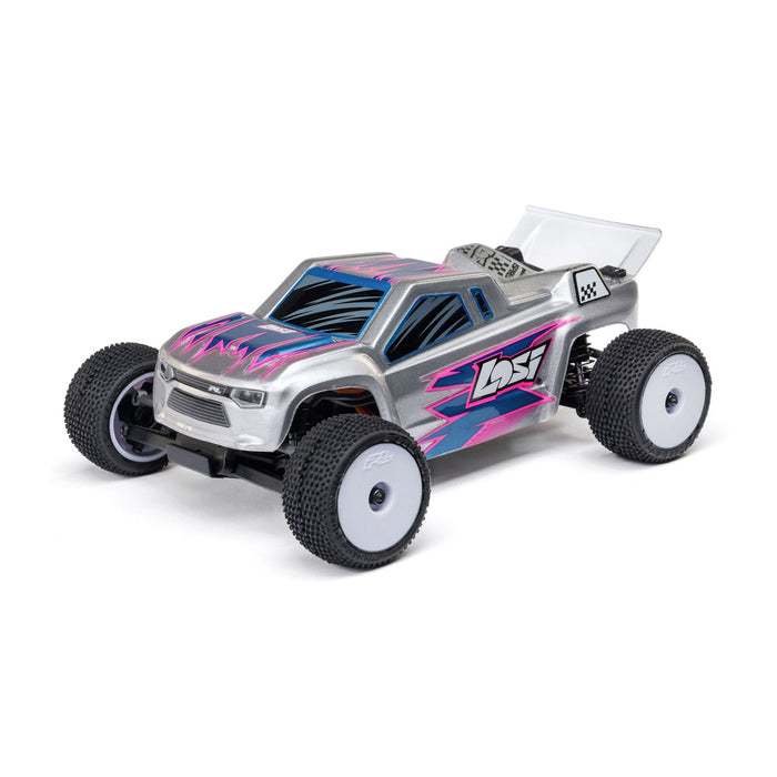 Losi 1/24 Micro-T 2WD Truck RTR (Silver) - LOS-1392T2