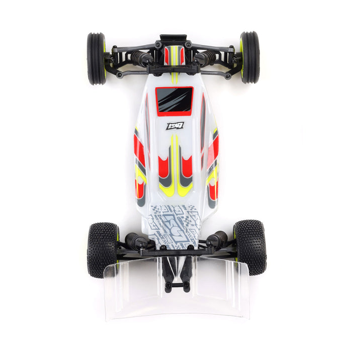 Losi 1/24 Micro-B 2WD Buggy RTR (White) - LOS00007T1