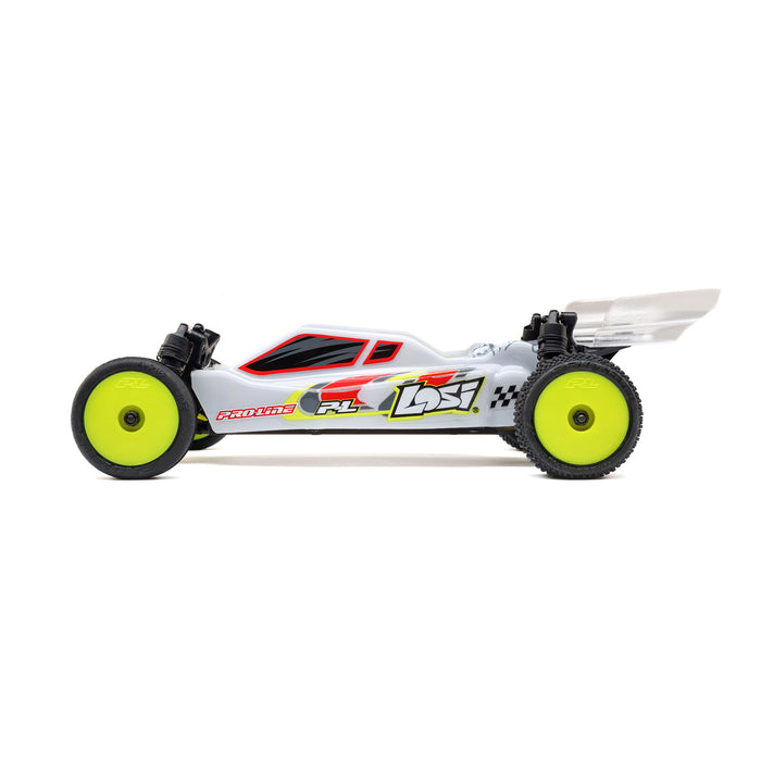 Losi 1/24 Micro-B 2WD Buggy RTR (White) - LOS00007T1
