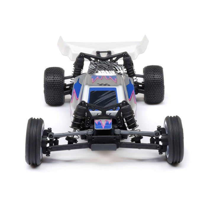Losi 1/24 Micro-B 2WD Buggy RTR, Silver - LOS00007T2