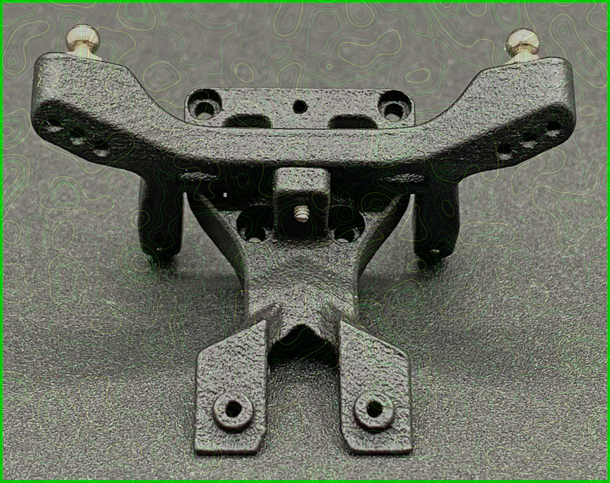 VAST RCX Micro B Rear Shock Tower Wing Mount Bulkhead System - VRC110232558S