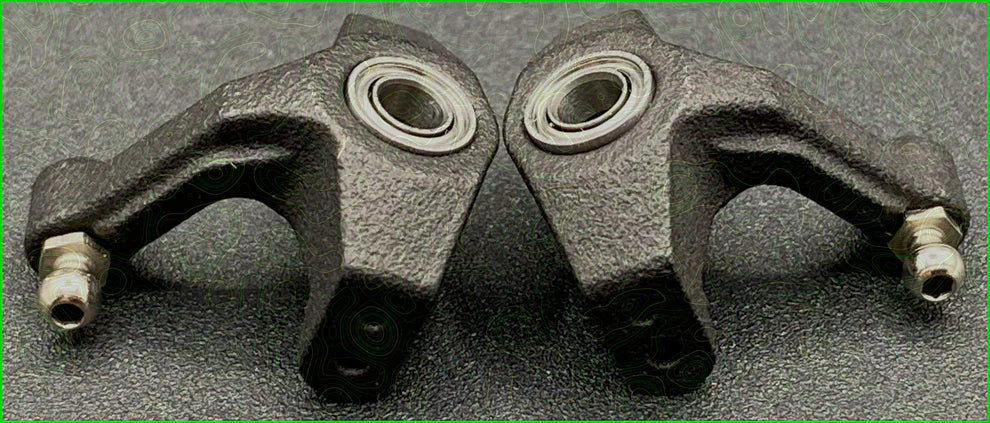 VAST RCX Micro B/T Steering Knuckles with Bearings and Ball Studs - VRC110151658S