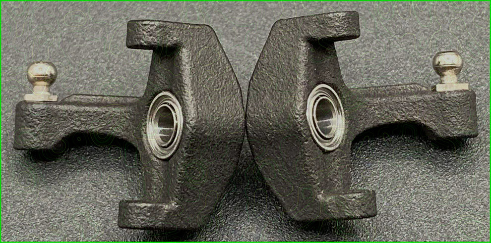 VAST RCX Micro B/T Steering Knuckles with Bearings and Ball Studs - VRC110151658S