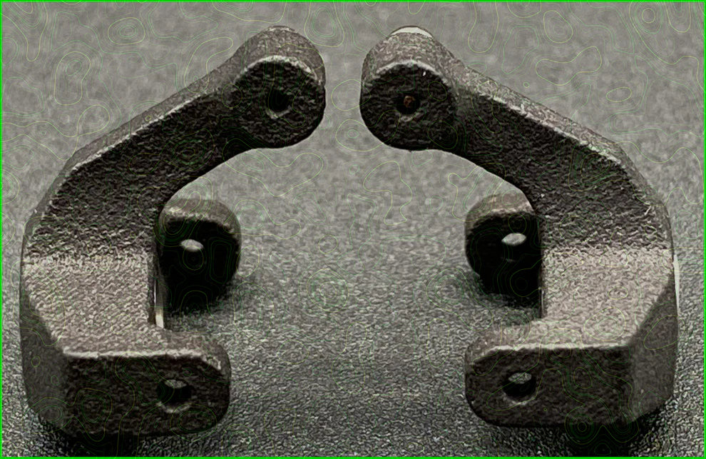 VAST RCX Micro B/T Steering Knuckles with Bearings and Ball Studs - VRC110151658S