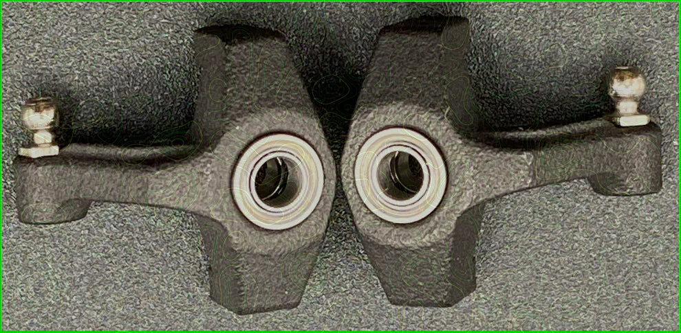 VAST RCX Micro B/T Steering Knuckles with Bearings and Ball Studs - VRC110151658S