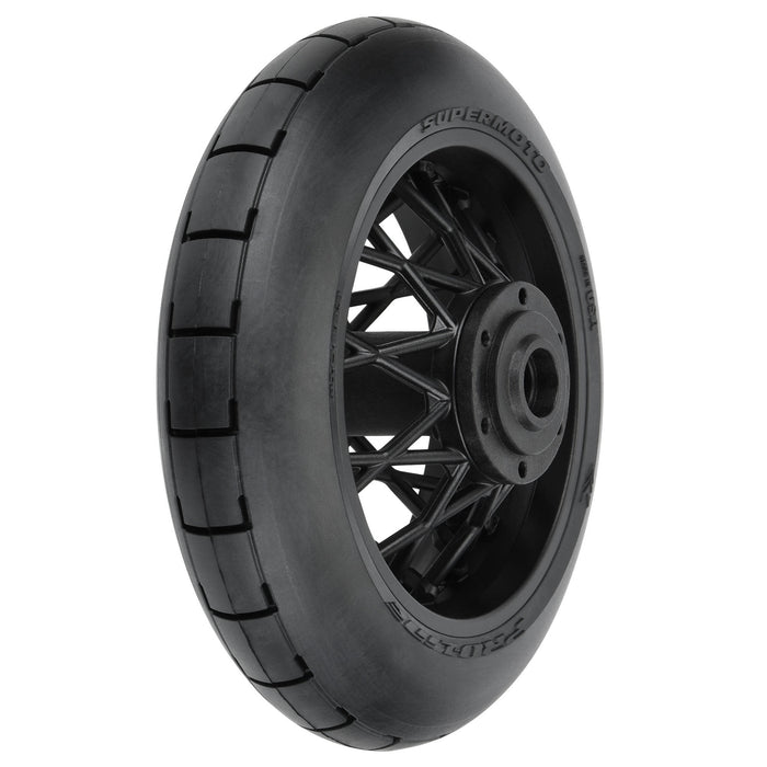 1/4 Supermoto S3 Motorcycle Rear Tire MTD Black (1): PROMOTO-MX - PRO1022310