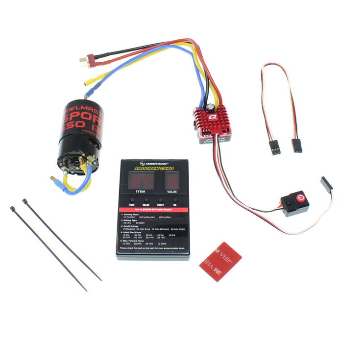 Hobbywing QuicRun 1080 ESC with Holmes 13T 550 Combo (1set) - RER32128