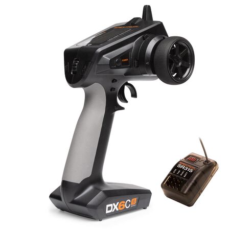 Spektrum DX6C 6-Channel DSMR Transmitter with SR315 Receiver - SPM6125