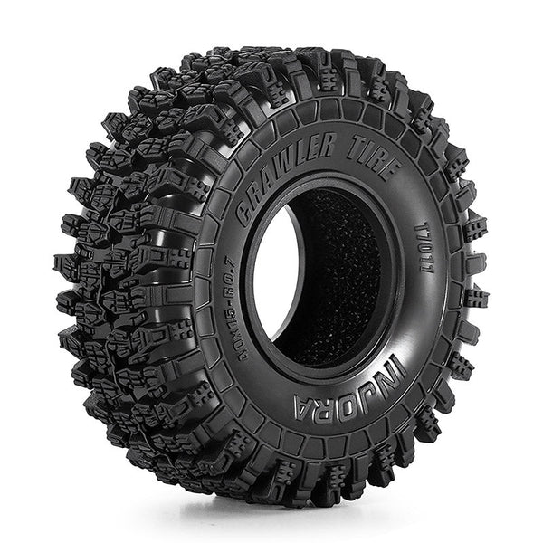INJORA 0.7" 40*15mm Crawler Tires for 1/30 SCX30 (4) - T7011