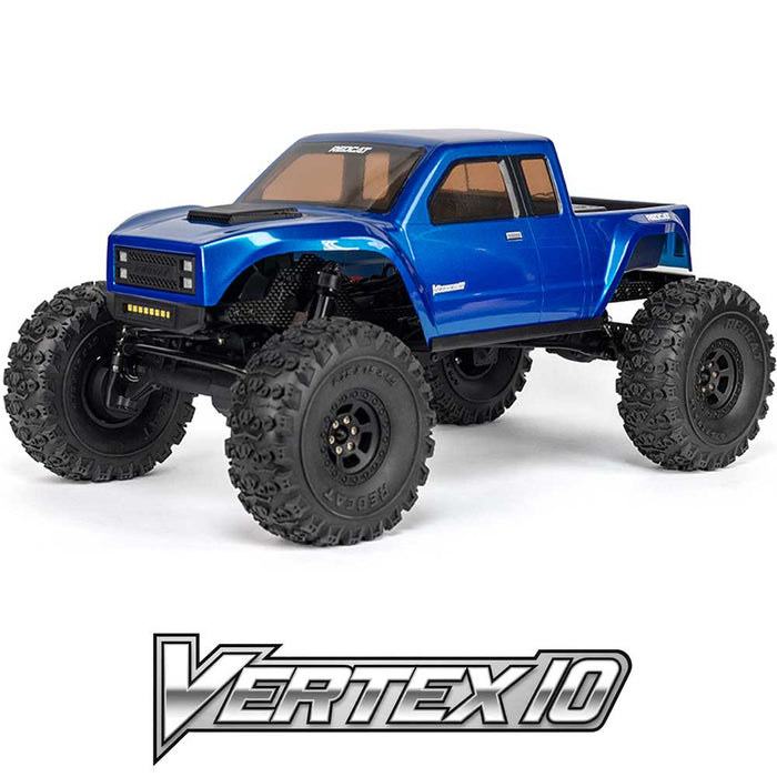 Redcat VERTEX-10 Brushless 1/10 4WD RTR Rock Crawler (Blue) - RER43501