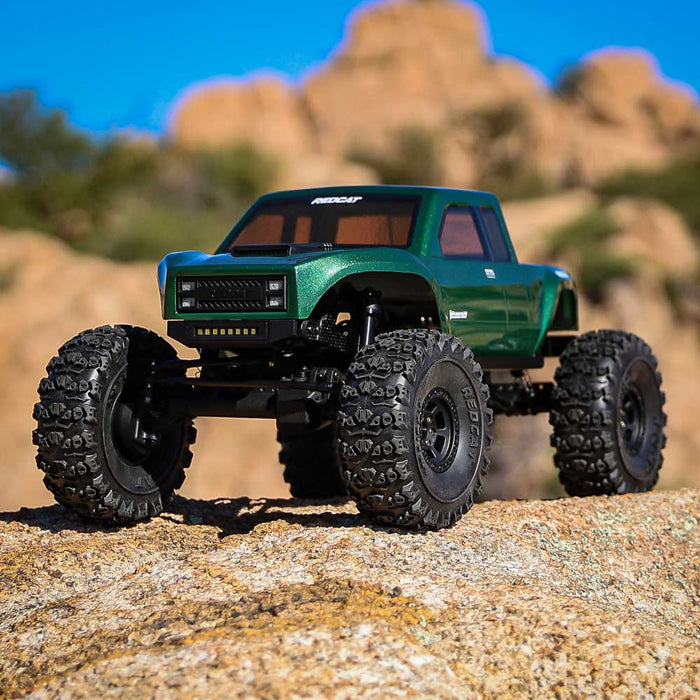 Redcat VERTEX-10 Brushless 1/10 4WD RTR Rock Crawler (Metallic Green) - RER43502