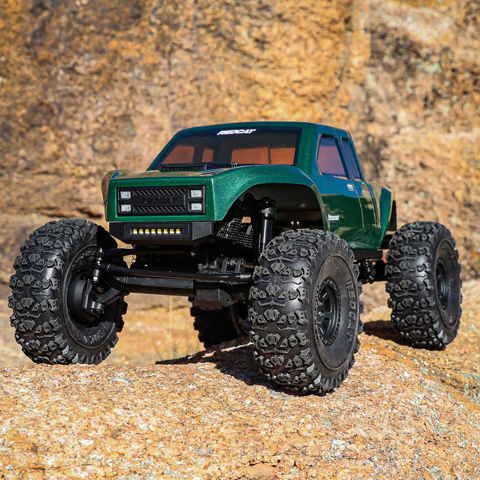Redcat VERTEX-10 Brushless 1/10 4WD RTR Rock Crawler (Metallic Green) - RER43502