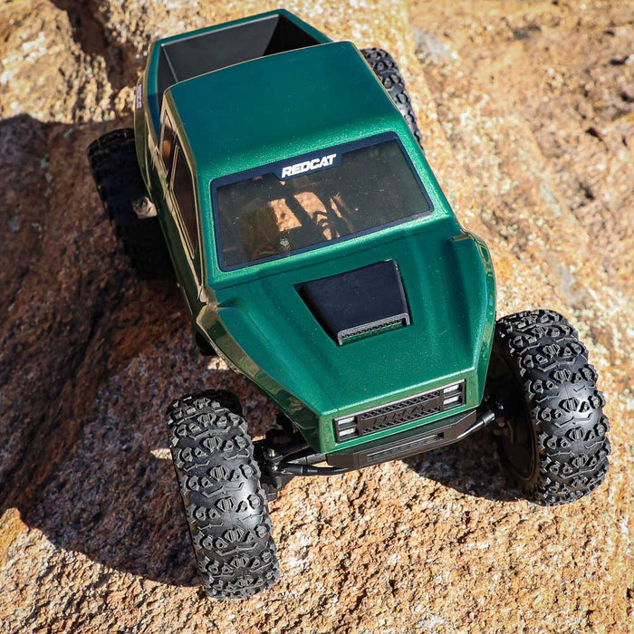 Redcat VERTEX-10 Brushless 1/10 4WD RTR Rock Crawler (Metallic Green) - RER43502