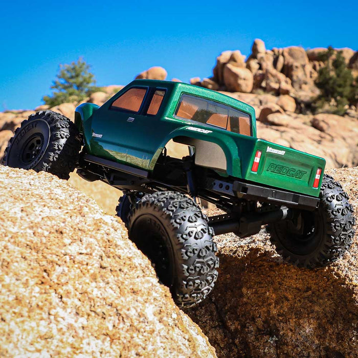Redcat VERTEX-10 Brushless 1/10 4WD RTR Rock Crawler (Metallic Green) - RER43502