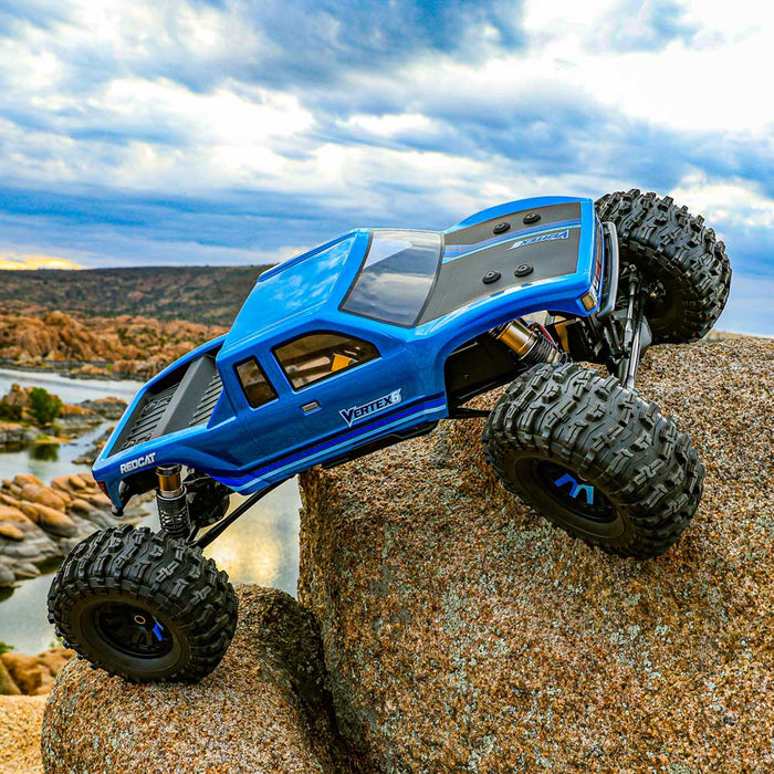 Redcat VERTEX-6 Brushless 1/6 4WD RTR Rock Crawler (Blue) - RER41192