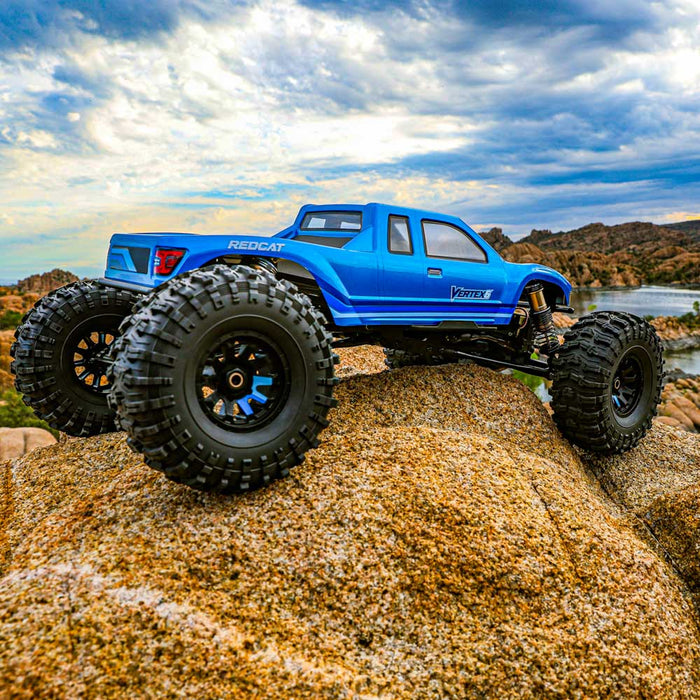 Redcat VERTEX-6 Brushless 1/6 4WD RTR Rock Crawler (Blue) - RER41192