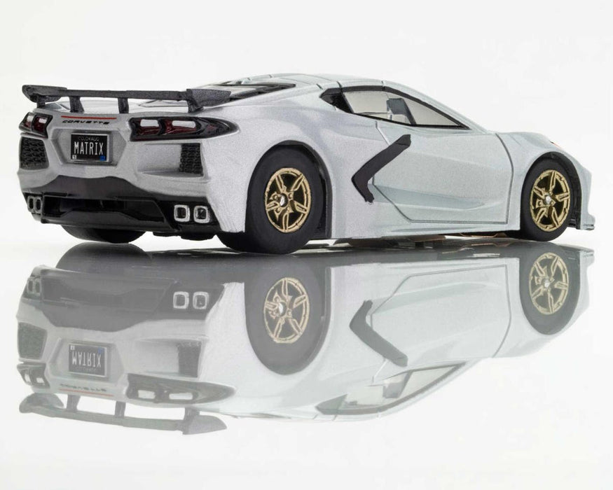 AFX Corvette C8 Riptide HO Slot Car (Silver) - 22095