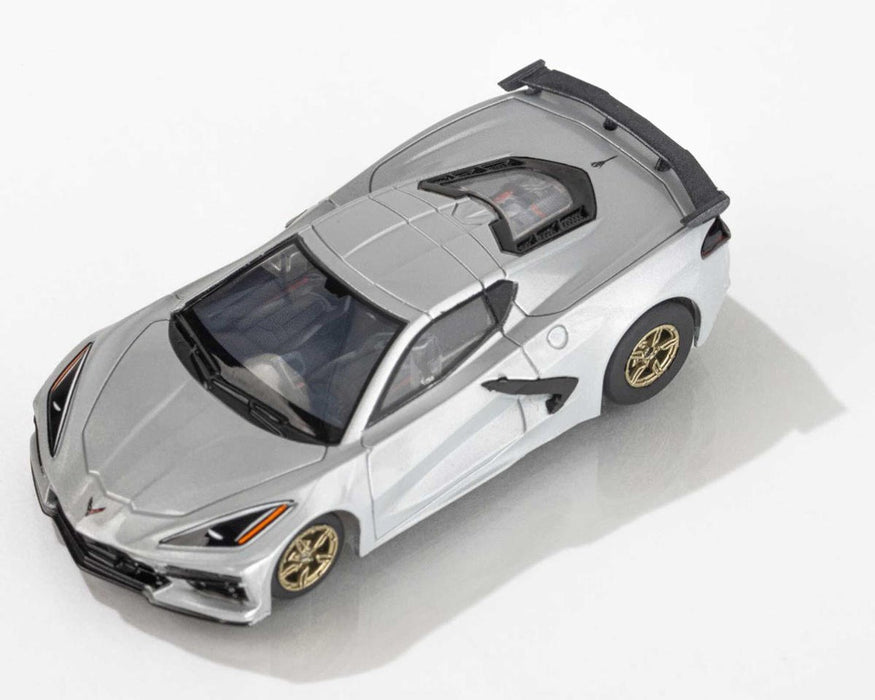 AFX Corvette C8 Riptide HO Slot Car (Silver) - 22095
