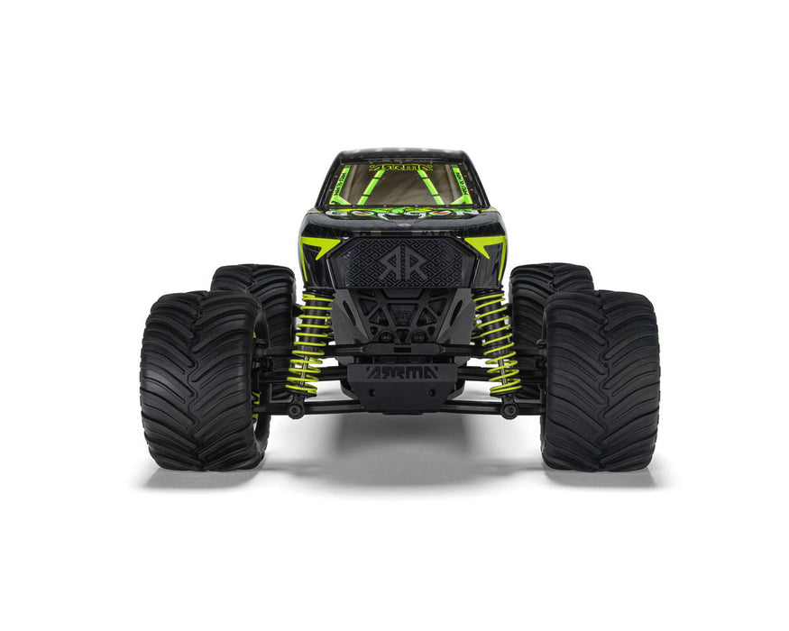 Arrma GORGON GROM 4X4 Small Scale Monster Truck RTR with Battery & Charger (Yellow) - ARA2130T1