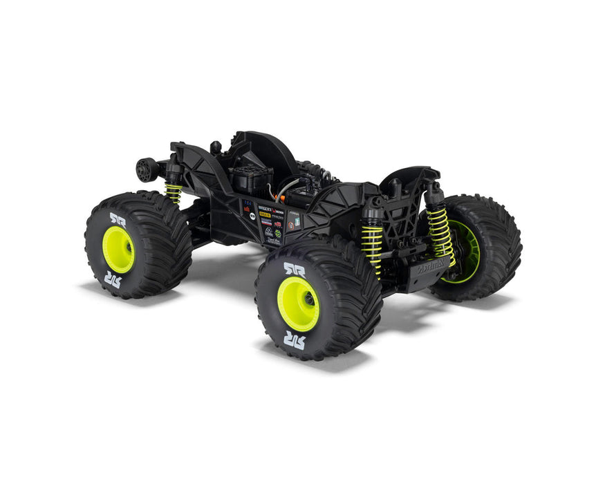Arrma GORGON GROM 4X4 Small Scale Monster Truck RTR with Battery & Charger (Yellow) - ARA2130T1