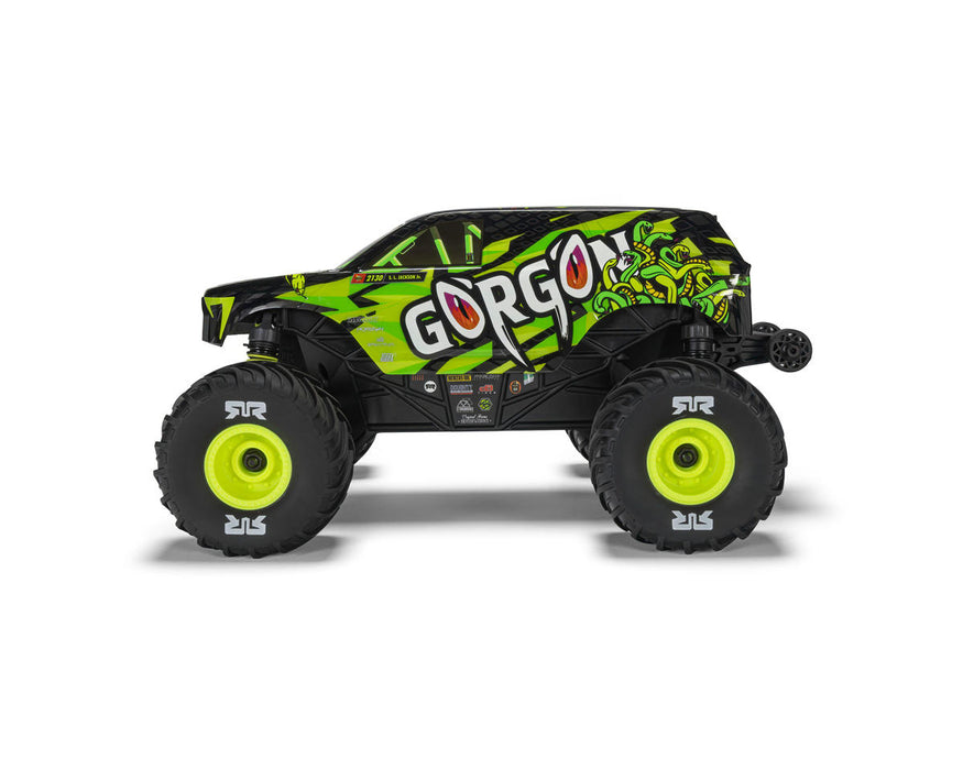 Arrma GORGON GROM 4X4 Small Scale Monster Truck RTR with Battery & Charger (Yellow) - ARA2130T1