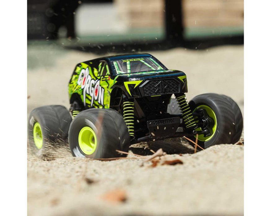 Arrma GORGON GROM 4X4 Small Scale Monster Truck RTR with Battery & Charger (Yellow) - ARA2130T1