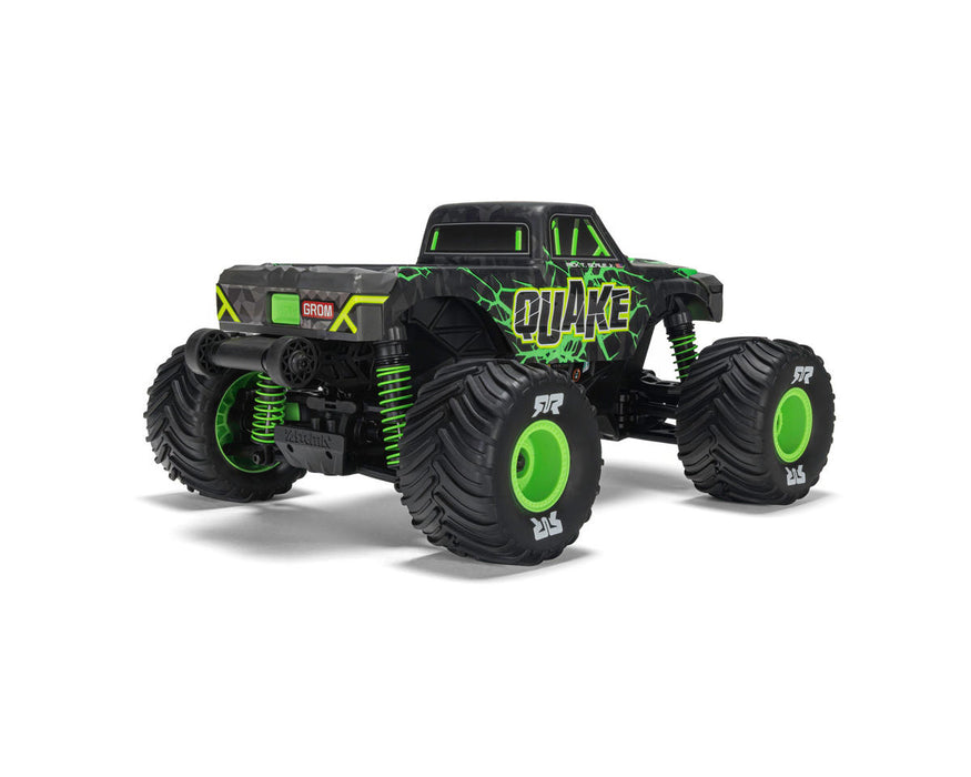 Arrma QUAKE GROM 4X4 Small Scale Monster Truck RTR with Battery & Charger (Green) - ARA2137T2