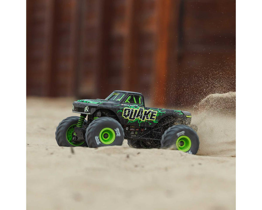 Arrma QUAKE GROM 4X4 Small Scale Monster Truck RTR with Battery & Charger (Green) - ARA2137T2