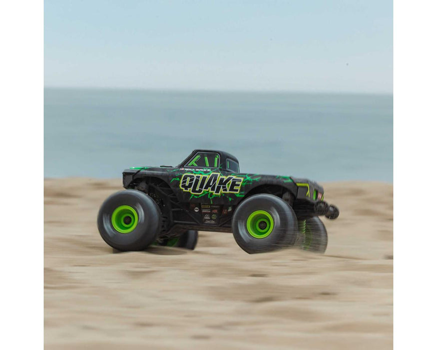 Arrma QUAKE GROM 4X4 Small Scale Monster Truck RTR with Battery & Charger (Green) - ARA2137T2
