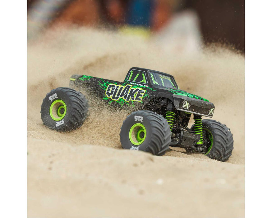 Arrma QUAKE GROM 4X4 Small Scale Monster Truck RTR with Battery & Charger (Green) - ARA2137T2