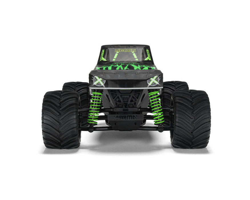 Arrma QUAKE GROM 4X4 Small Scale Monster Truck RTR with Battery & Charger (Green) - ARA2137T2