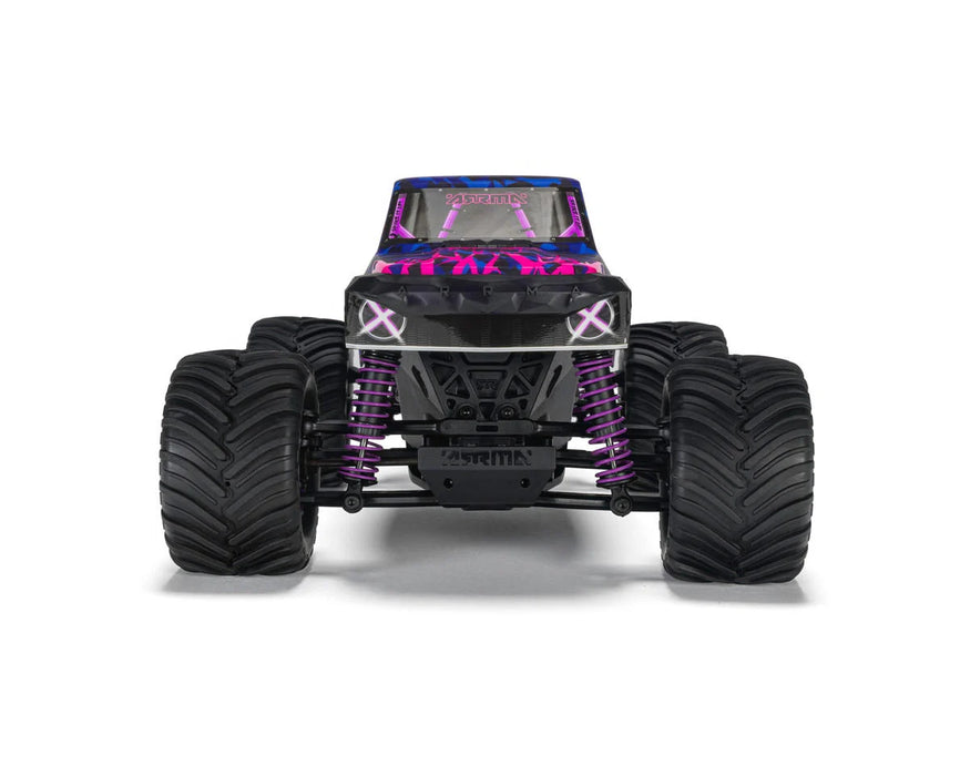 Arrma QUAKE GROM 4X4 Small Scale Monster Truck RTR with Battery & Charger (Purple) - ARA2137T3