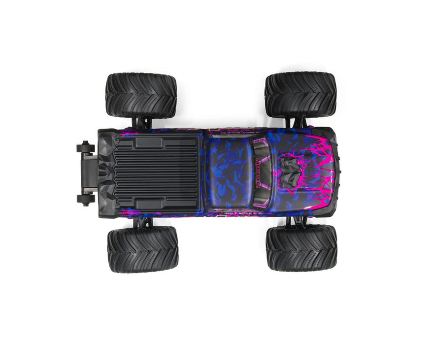 Arrma QUAKE GROM 4X4 Small Scale Monster Truck RTR with Battery & Charger (Purple) - ARA2137T3