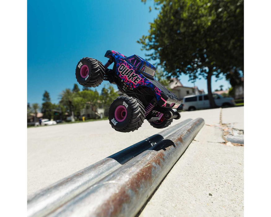 Arrma QUAKE GROM 4X4 Small Scale Monster Truck RTR with Battery & Charger (Purple) - ARA2137T3