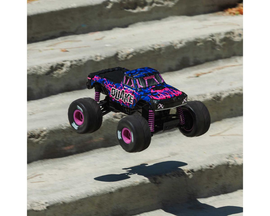 Arrma QUAKE GROM 4X4 Small Scale Monster Truck RTR with Battery & Charger (Purple) - ARA2137T3