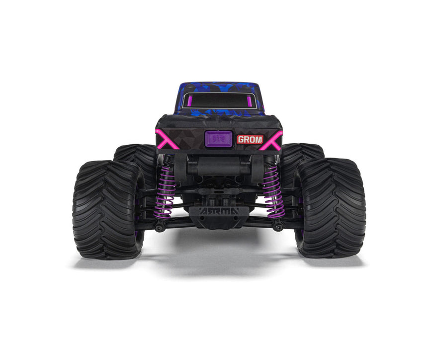Arrma QUAKE GROM 4X4 Small Scale Monster Truck RTR with Battery & Charger (Purple) - ARA2137T3