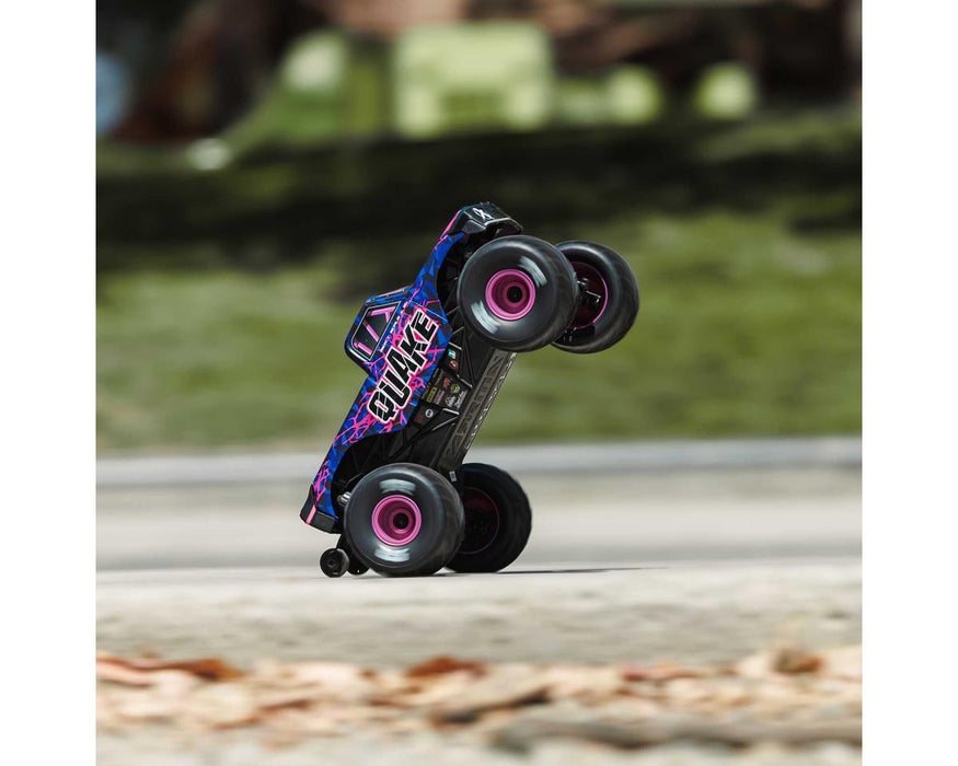Arrma QUAKE GROM 4X4 Small Scale Monster Truck RTR with Battery & Charger (Purple) - ARA2137T3