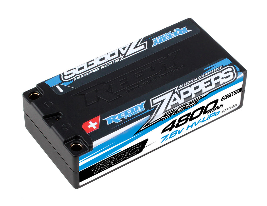 Reedy Zappers SG5 4800mAh 130C 7.6V HV-LiPo Shorty Battery - ASC27383